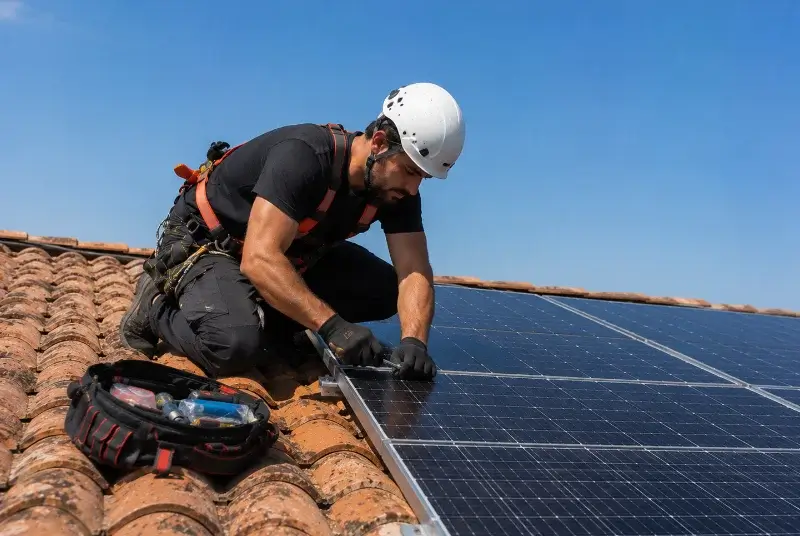 Maintenance et monitoring de panneaux solaires à Autrans-Méaudre en Vercors