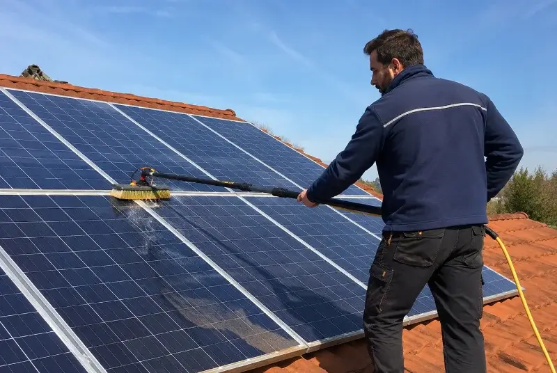 Nettoyage et entretien de panneaux solaires à Autrans-Méaudre en Vercors